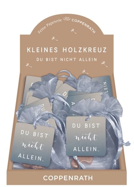 Produktbild: Holzkreuz &ndash; Du bist nicht allein