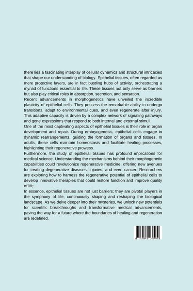 Produktbild: Beyond Barriers: The Morphogenetic Power of Epithelial Tissues