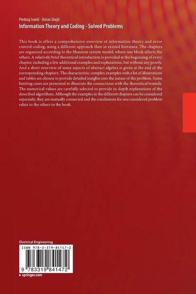 Produktbild: Information Theory and Coding - Solved Problems