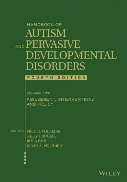 Produktbild: Handbook of Autism and Pervasive Developmental Disorders, Volume 2