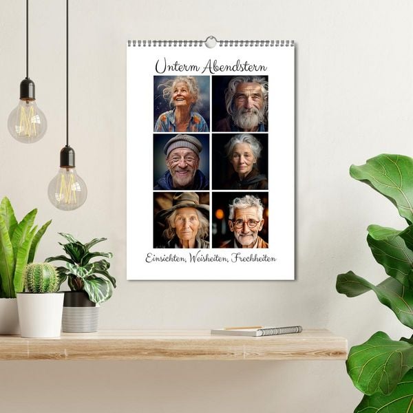 Produktbild: Unterm Abendstern (Wandkalender 2026 DIN A3 hoch), CALVENDO Monatskalender
