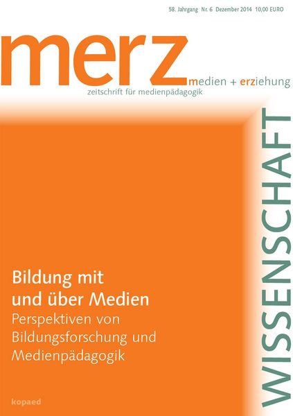 Produktbild: Bildung mit und &uuml;ber Medien - Perspektiven von Bildungsforschung und Medienp&auml;dagogik
