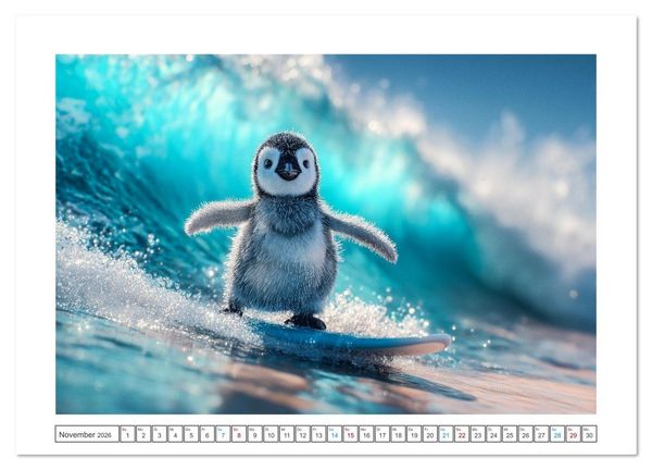 Produktbild: Strandgefl&uuml;ster (Wandkalender 2026 DIN A4 quer), CALVENDO Monatskalender