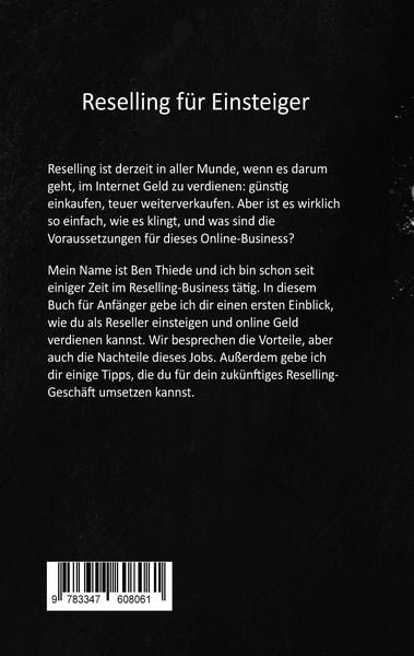 Produktbild: Reselling f&uuml;r Einsteiger