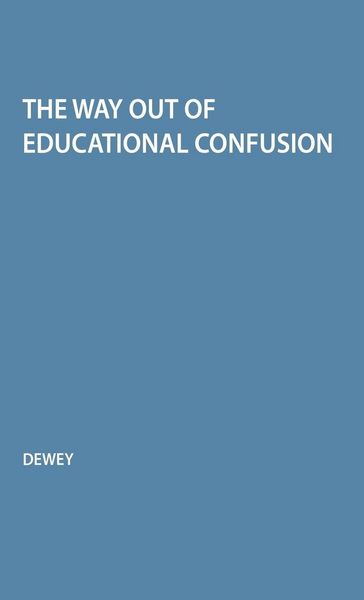 Produktbild: Way Out of Educational Confusion