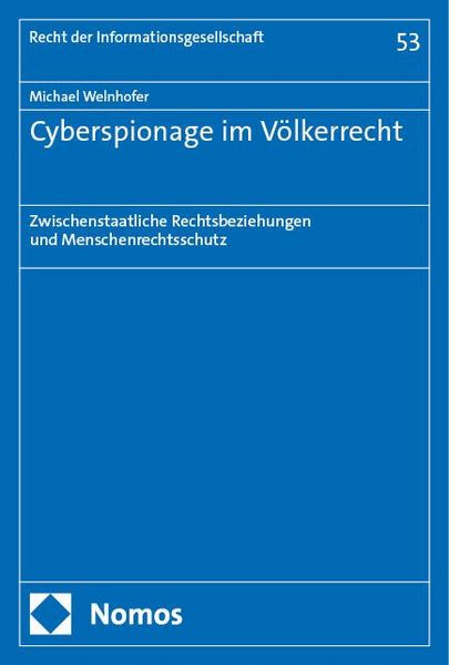 Produktbild: Cyberspionage im V&ouml;lkerrecht