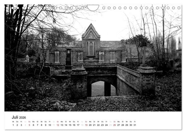 Produktbild: Highgate Cemetery London (Wandkalender 2026 DIN A4 quer), CALVENDO Monatskalender