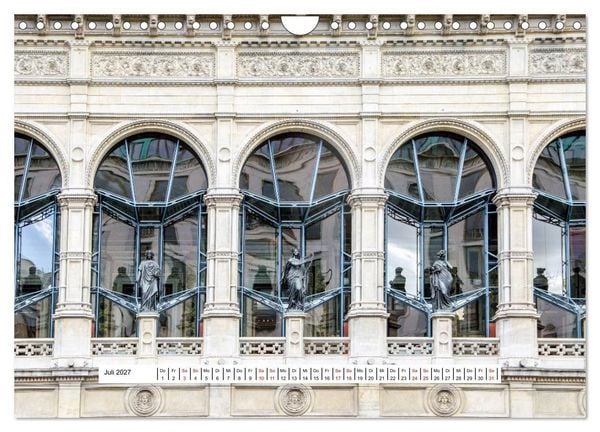 Produktbild: Wien Facettenreiche Metropole (Wandkalender 2027 DIN A4 quer), CALVENDO Monatskalender