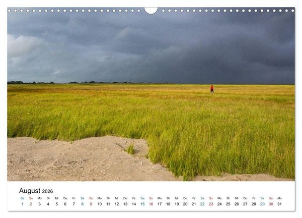 Produktbild: Lichtstimmungen in Sankt Peter-Ording (Wandkalender 2026 DIN A3 quer), CALVENDO Monatskalender