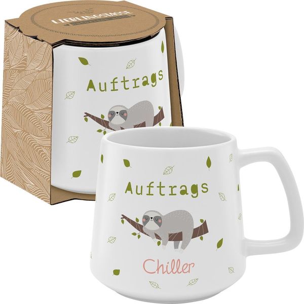 Produktbild: GRUSS & CO Tasse konisch "Auftragschiller"