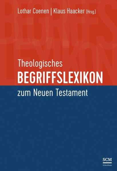 Produktbild: Theologisches Begriffslexikon zum Neuen Testament
