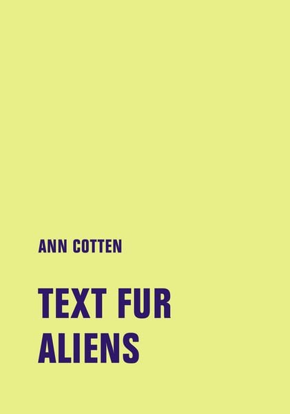 Produktbild: Text fur Aliens