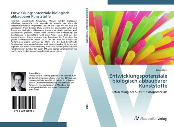 Produktbild: Entwicklungspotenziale biologisch abbaubarer Kunststoffe