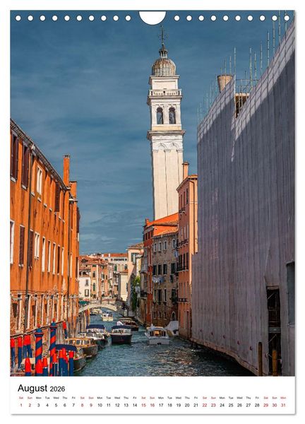 Produktbild: Italy, Venice - Immortal City on Water (Wall Calendar 2026 DIN A4 portrait), CALVENDO 12 Month Wall Calendar