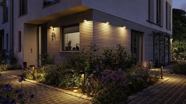 Produktbild: Paulmann Capea 2200K Wand 94713 Au&szlig;enwandleuchte LED 6W Schwarz