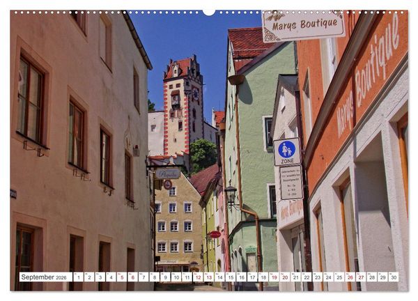 Produktbild: F&uuml;ssen im Allg&auml;u &ndash; Hier genie&szlig;t die Seele eine romantische Zeit (hochwertiger Premium Wandkalender 2026 DIN A2 quer), Kunstdruck in Hochglanz