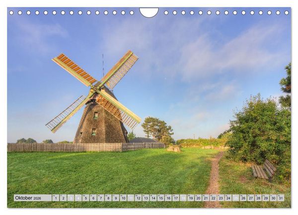 Produktbild: Wundersch&ouml;nes Amrum (Wandkalender 2026 DIN A4 quer), CALVENDO Monatskalender