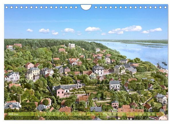 Produktbild: Hamburg zur Kaiserzeit - Fotos neu restauriert und koloriert (Wandkalender 2026 DIN A4 quer), CALVENDO Monatskalender