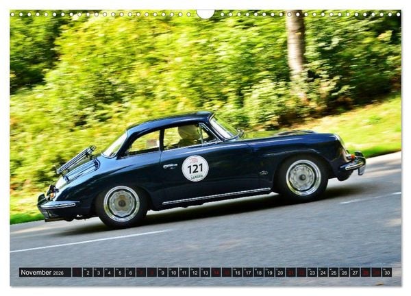 Produktbild: Porsche Oldtimer - EGGBERG KLASSIK - Der Berg ruft (Wandkalender 2026 DIN A3 quer), CALVENDO Monatskalender
