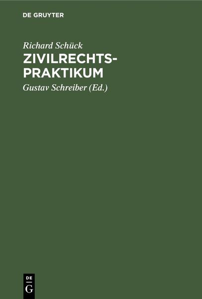 Produktbild: Zivilrechtspraktikum