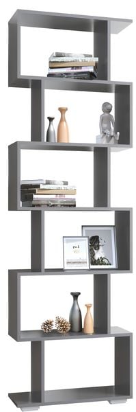 Produktbild: Holz Raumteiler Stand Regal Deko B&uuml;cher Palusa L