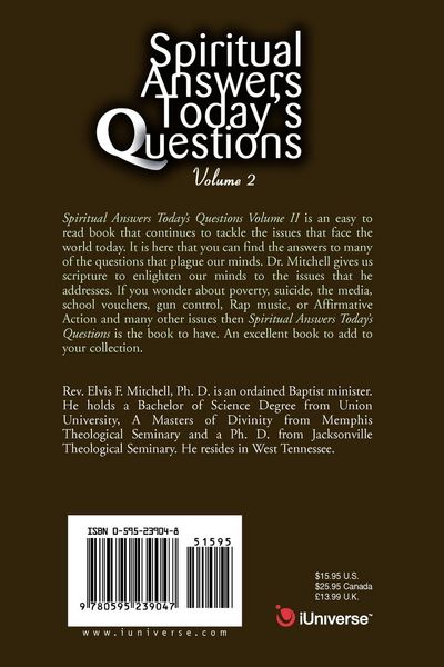 Produktbild: Spiritual Answers Today's Questions Volume II