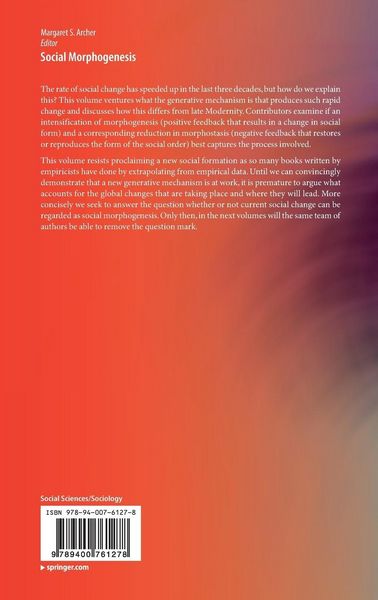 Produktbild: Social Morphogenesis