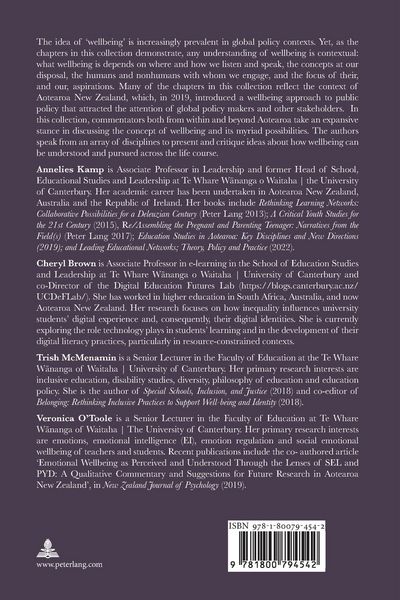 Produktbild: Wellbeing: Global Policies and Perspectives