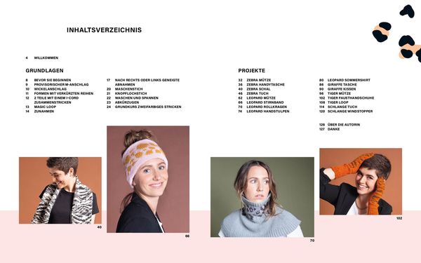 Produktbild: Animal Looks stricken &ndash; Fashion-Safari mit Kleidung, T&uuml;chern und mehr