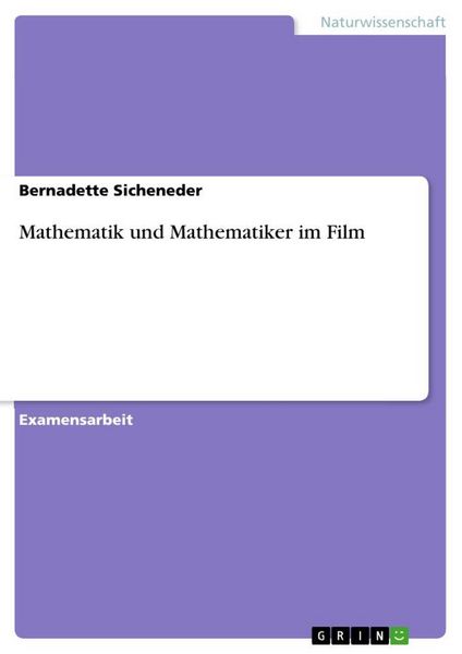 Produktbild: Mathematik und Mathematiker im Film