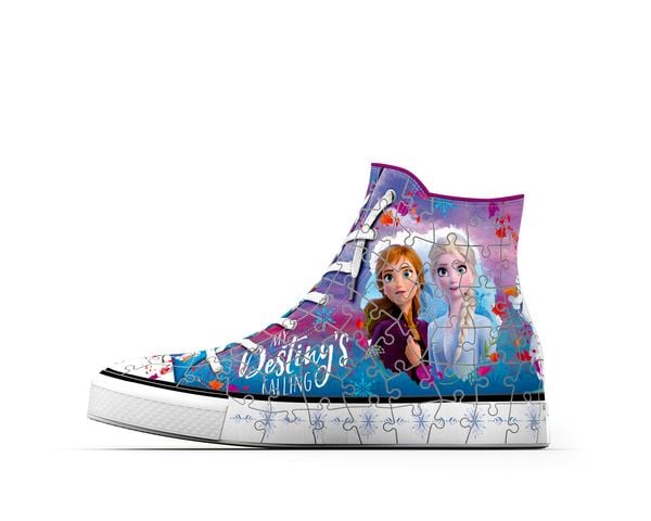 Produktbild: 3D Puzzle Ravensburger Sneaker Frozen 2 108 Teile