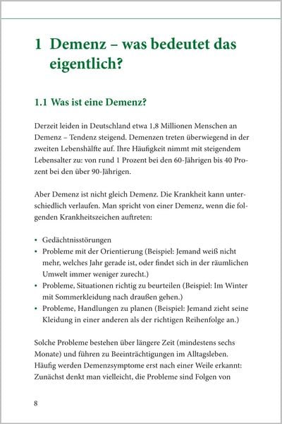 Produktbild: Demenz - der kompakte Ratgeber