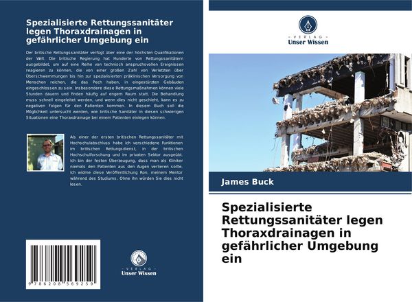 Produktbild: Spezialisierte Rettungssanit&auml;ter legen Thoraxdrainagen in gef&auml;hrlicher Umgebung ein