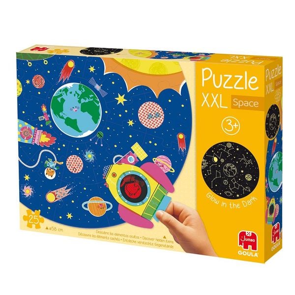 Produktbild: Goula 1110100492 - XXL Puzzle Space, Weltraum-Puzzle, 25 Teile