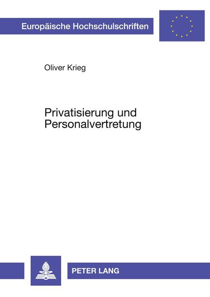 Produktbild: Privatisierung und Personalvertretung