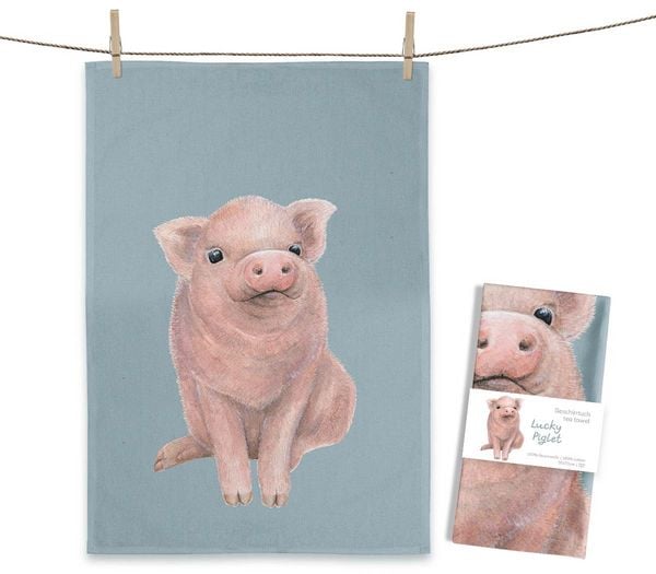 Produktbild: Geschirrtuch Lucky Piglet