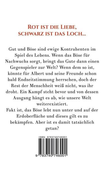Produktbild: Rot ist die Liebe, schwarz ist das Loch ...