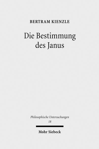 Produktbild: Die Bestimmung des Janus