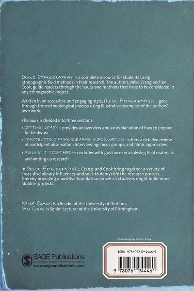 Produktbild: Doing Ethnographies