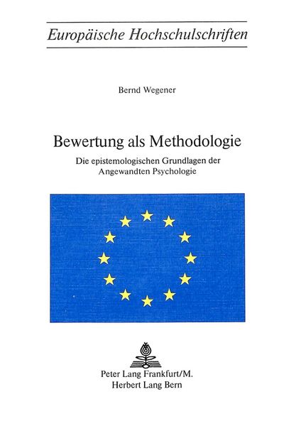 Produktbild: Bewertung als Methodologie