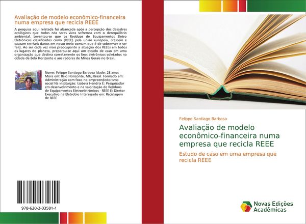 Produktbild: Avalia&ccedil;&atilde;o de modelo econ&ocirc;mico-financeira numa empresa que recicla REEE