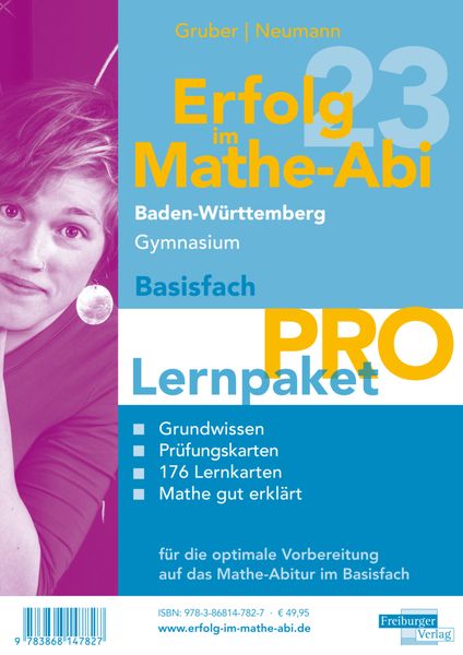 Erfolg Im Mathe-Abi 2023 Lernpaket Basisfach 'Pro' Baden-Württemberg ...