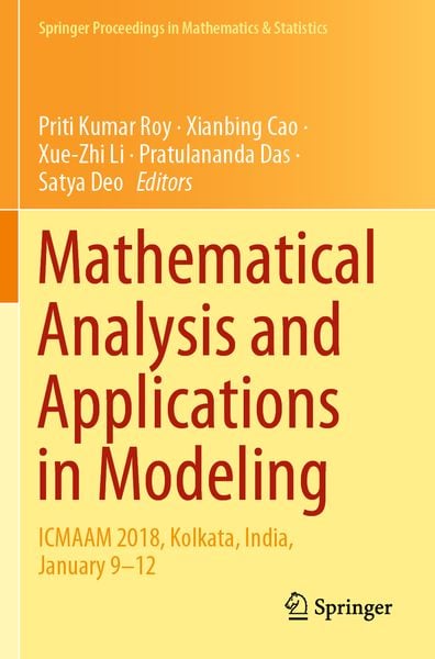 Produktbild: Mathematical Analysis and Applications in Modeling