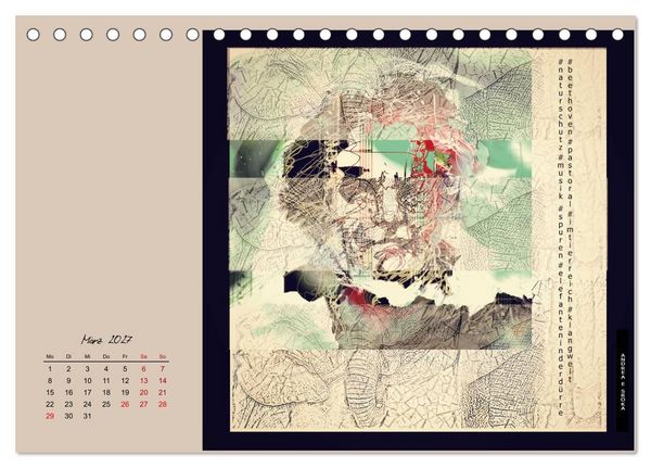 Produktbild: Beethoven - Pastorale im Aufbruch (Tischkalender 2027 DIN A5 quer), CALVENDO Monatskalender