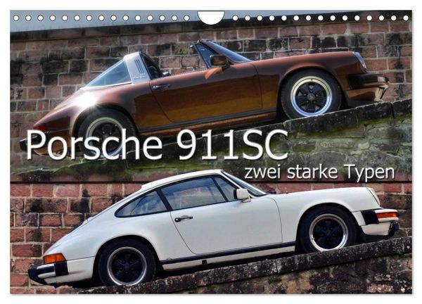 Produktbild: Porsche 911SC - zwei starke Typen (Wandkalender 2026 DIN A4 quer), CALVENDO Monatskalender