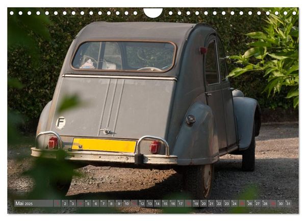 Produktbild: Citro&euml;n 2CV Alte Liebe rostet nicht (Wandkalender 2025 DIN A4 quer), CALVENDO Monatskalender