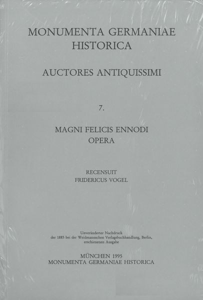 Produktbild: Magni Felicis Ennodi Opera