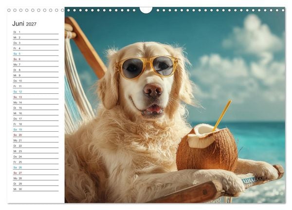 Produktbild: Tierisch genial (Wandkalender 2027 DIN A3 quer), CALVENDO Monatskalender