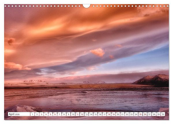 Produktbild: Island - faszinierende Landschaften im S&uuml;den (Wandkalender 2026 DIN A3 quer), CALVENDO Monatskalender