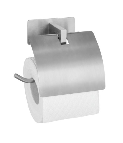 Turbo-Loc® Toilettenpapierhalter mit online mit Deckel Bohren bestellen Genova Matt, Befestigen Spezial-Klebepad ohne
